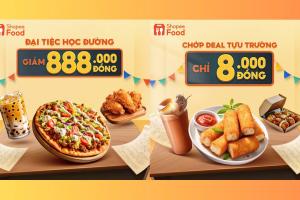 Khám phá “công thức” sạc năng lượng cho cả năm học cùng ShopeeFood